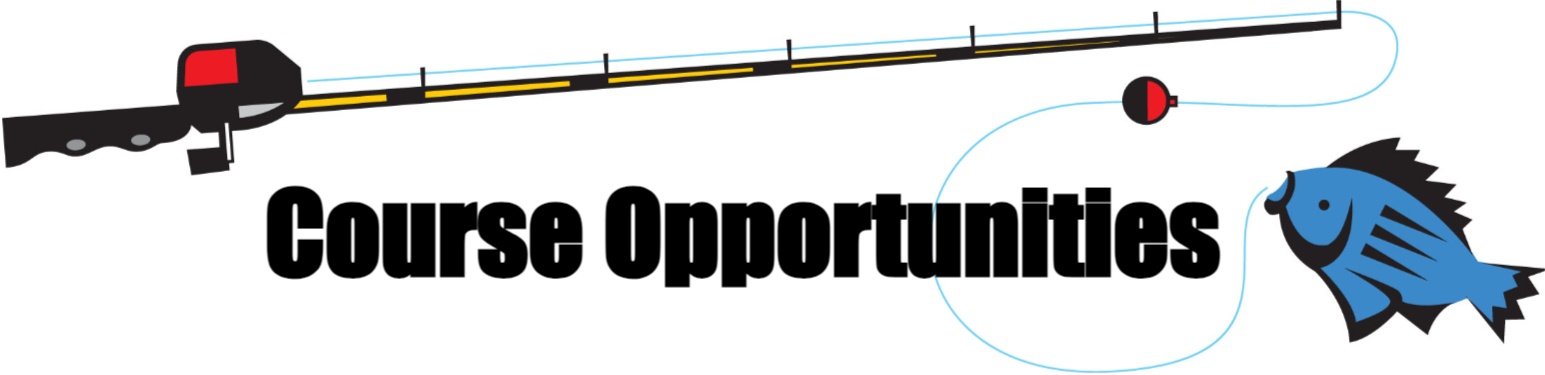 fishing border for course opportunities